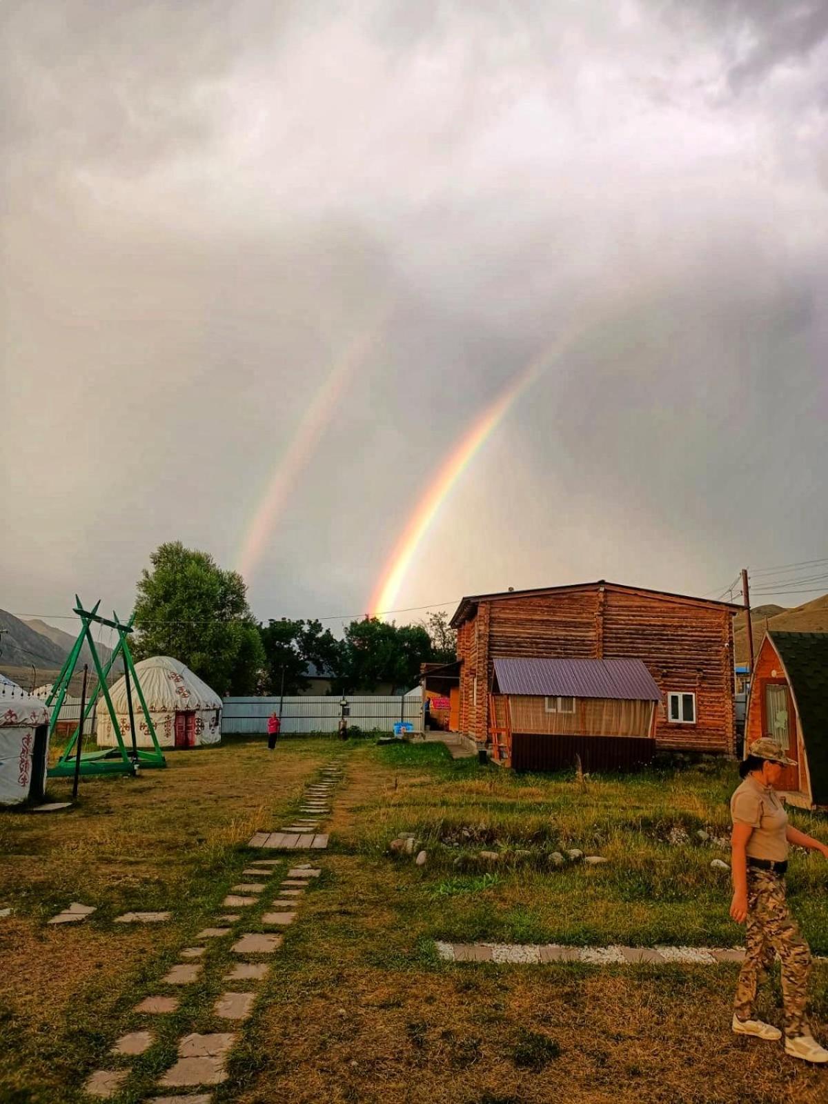 Kolsay Kazakh Village Saty Exterior foto